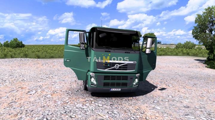 MOD ETS2 – Phụ Tùng ETS2 - All Volvo Trucks Door Animation Mod (1.40.x)