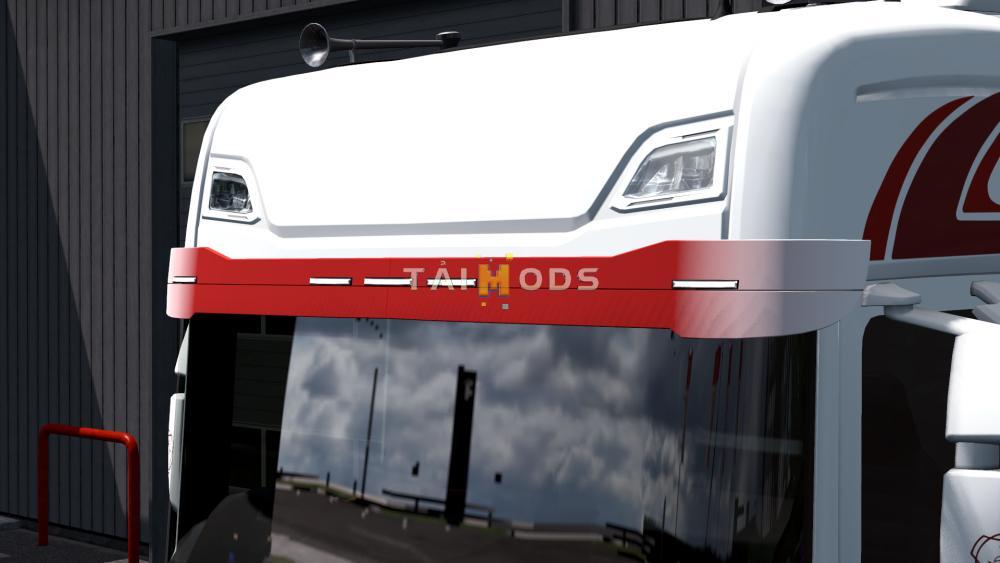 MOD ETS2 – Phụ Tùng ETS2 - Painted Stock Sunsield for Scania Next-Gen V1.0 (1.40.x)