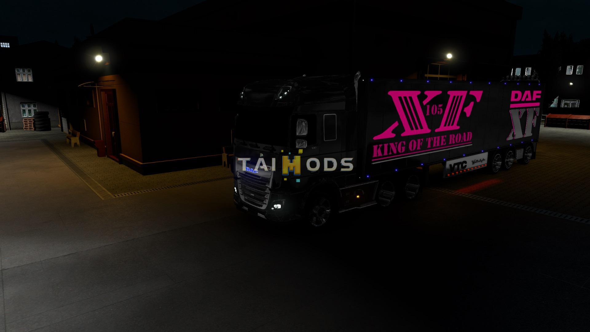MOD ETS2 – Phụ Tùng ETS2 - Daf XF 105 and Daf Euro 6 Little Tuning (1.40.x)