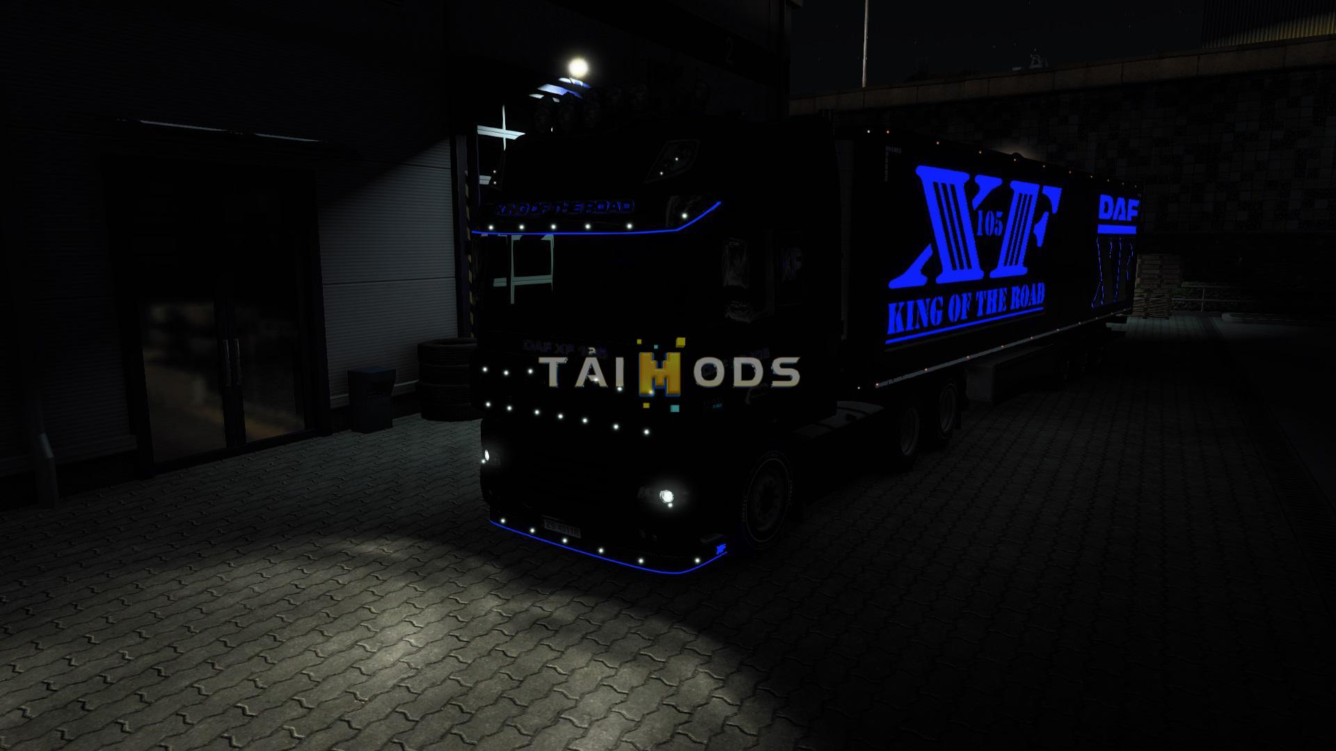 MOD ETS2 – Phụ Tùng ETS2 - Daf XF 105 and Daf Euro 6 Little Tuning (1.40.x)
