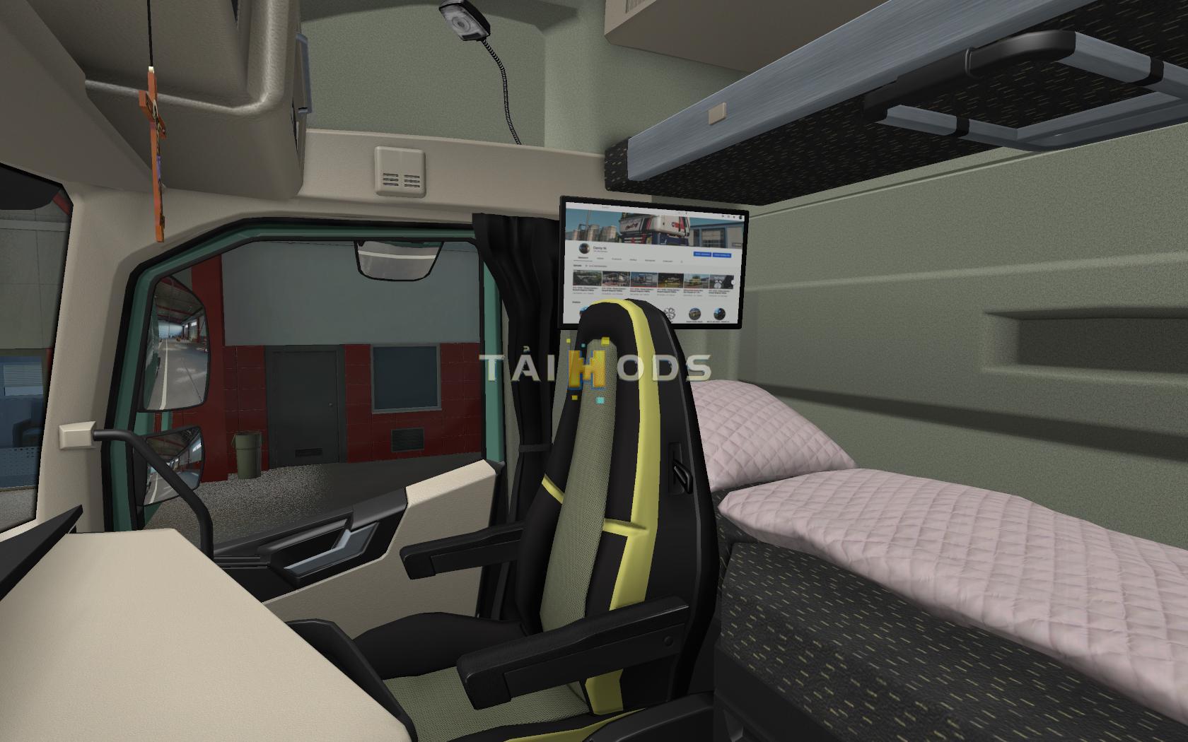 MOD ETS2 – Phụ Tùng ETS2 - Wollis Interior Addon V1.1 (1.40.x)
