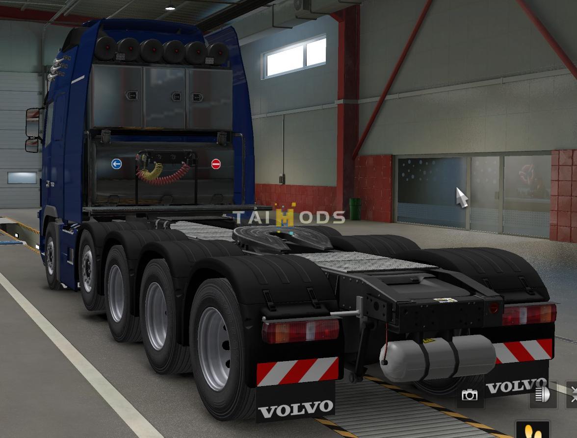 MOD ETS2 – Phụ Tùng ETS2 - Volvo FH16 2009 Heavy Duty Addon V2.1 (1.40.x)