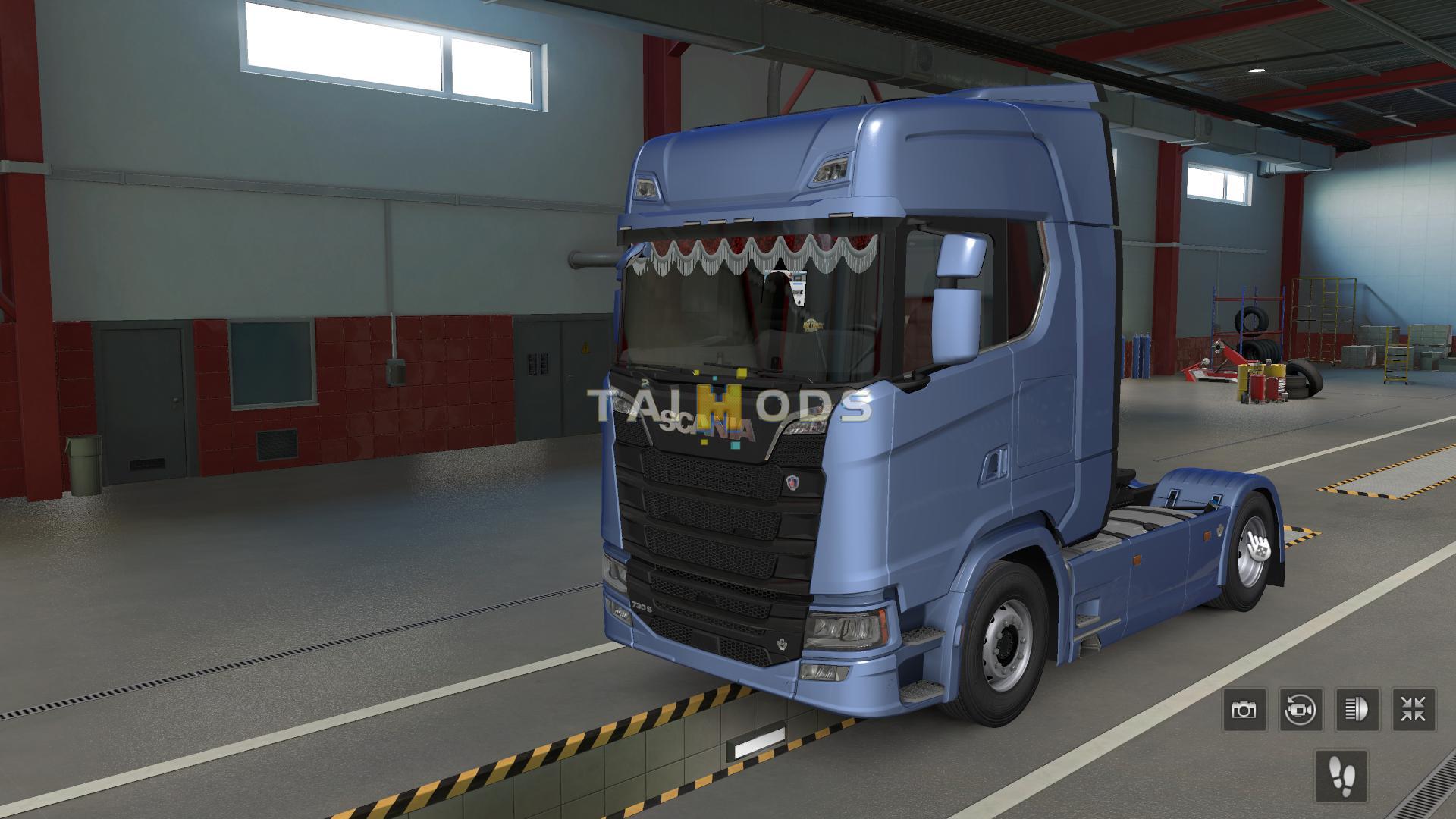MOD ETS2 – Phụ Tùng ETS2 - Wollis Interior Addon V1.0 (1.39.x)