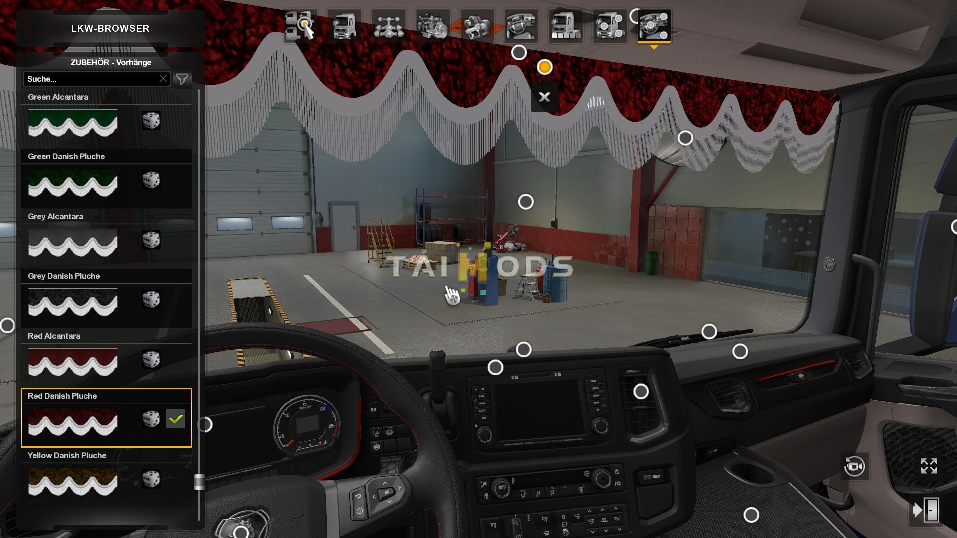 MOD ETS2 – Phụ Tùng ETS2 - Wollis Interior Addon V1.0 (1.39.x)