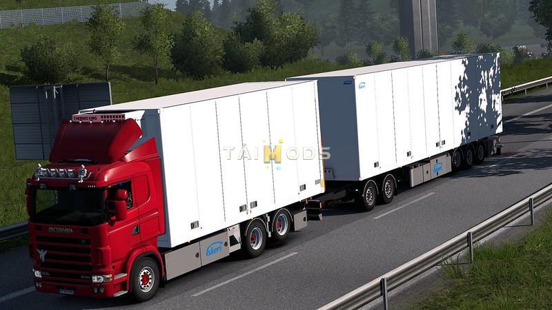 MOD ETS2 – Phụ Tùng ETS2 - Tandem Addon for RJL Scania RS&R4 V2.4.1 (1.39.x)