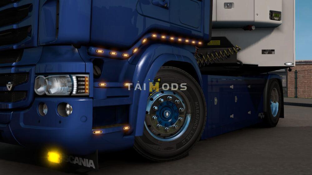ETS2 - Scania RJL Bull Bar + Slot V1.0 (1.39.x)