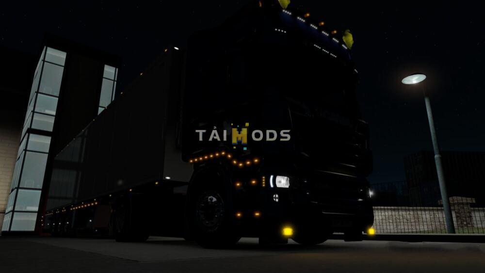 ETS2 - Scania RJL Bull Bar + Slot V1.0 (1.39.x)
