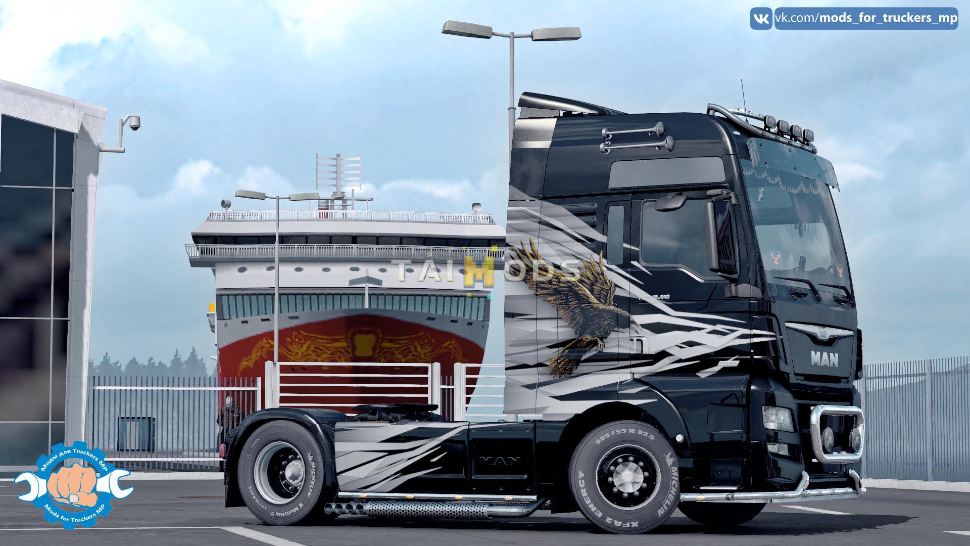 ETS2 - Man Tgx 6 Tuning MP (1.38 - 1.39) (1.39.x)