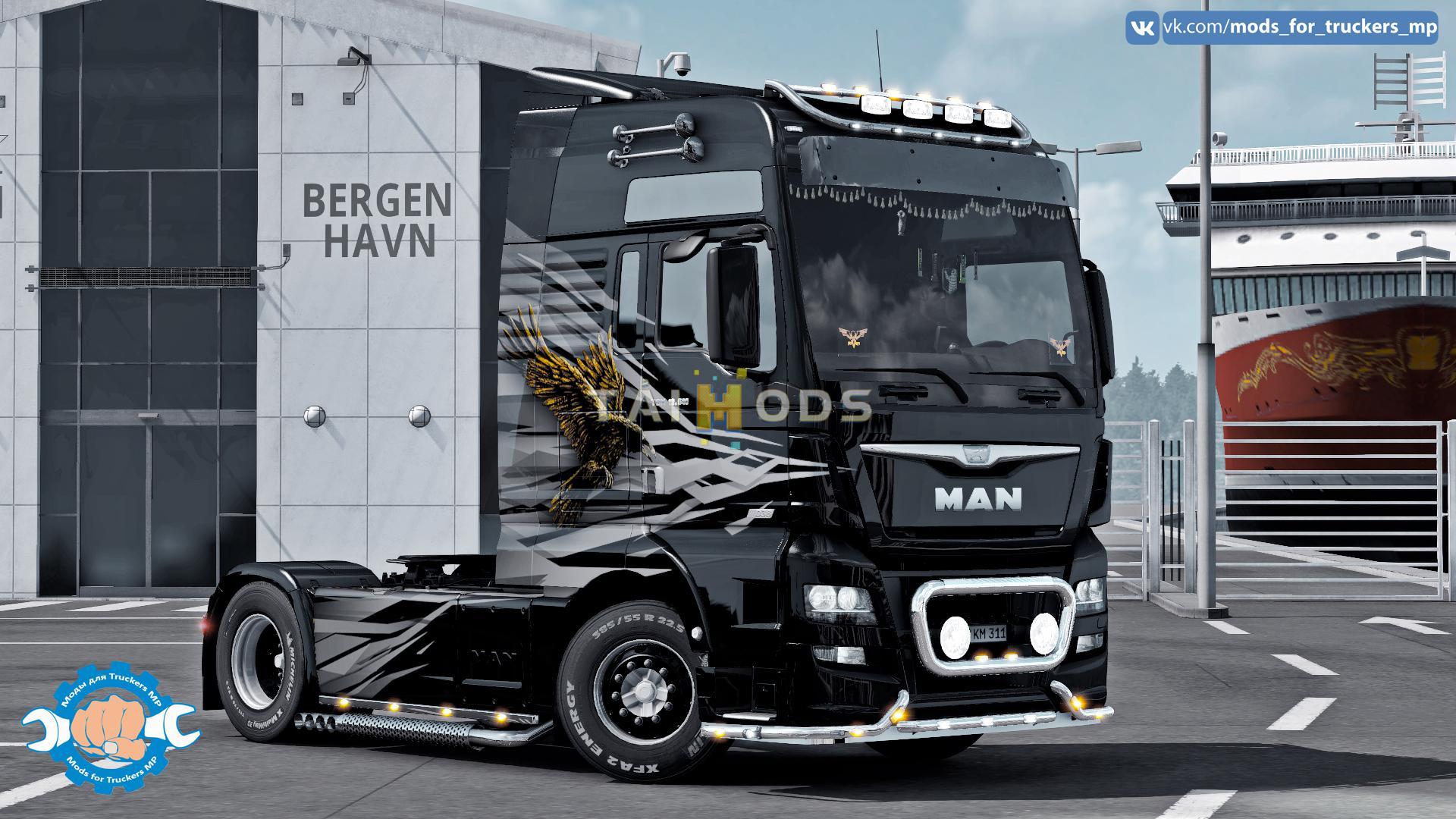 ETS2 - Man Tgx 6 Tuning MP (1.38 - 1.39) (1.39.x)
