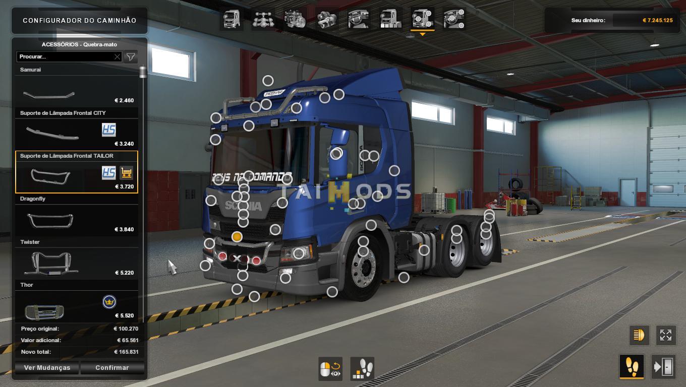 ETS2 - Addons Brazilian Parts Scania Next Gen (Eugene) 1.38.x