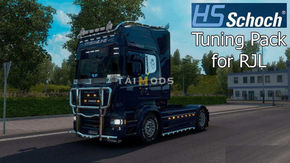 MOD ETS2 – Phụ Tùng ETS2 - HS-Schoch Tuning Pack for RJL V0.3 (1.38.x)