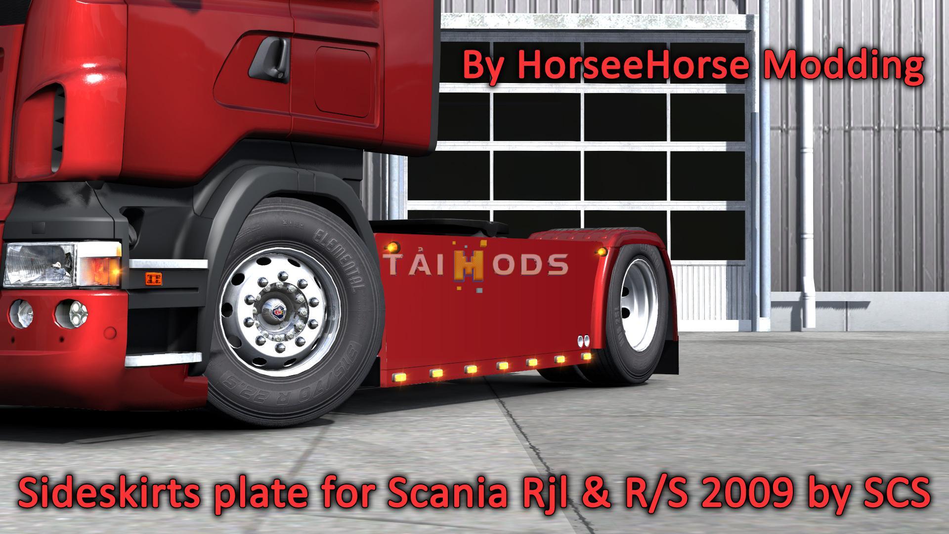 MOD ETS2 – Phụ Tùng ETS2 - Sideskirts Plate for All Scania RJL et R/S 2009 (1.38.x)