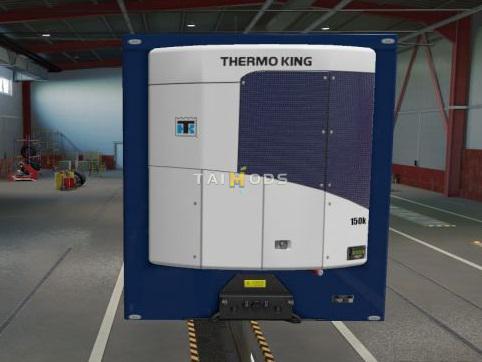 ETS2 - Thermo King Modified Cooler for SCS Owned Reefer Trailer V1 (1.38.x)