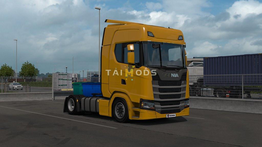 MOD ETS2 – Phụ Tùng ETS2 - Low Deck Chassis Addon for Eugene Scania NG V1.4 (1.37.x)