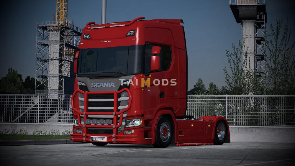 MOD ETS2 – Phụ Tùng ETS2 - Scania S&R Painted HS-Schoch Parts V1 (1.37.x)