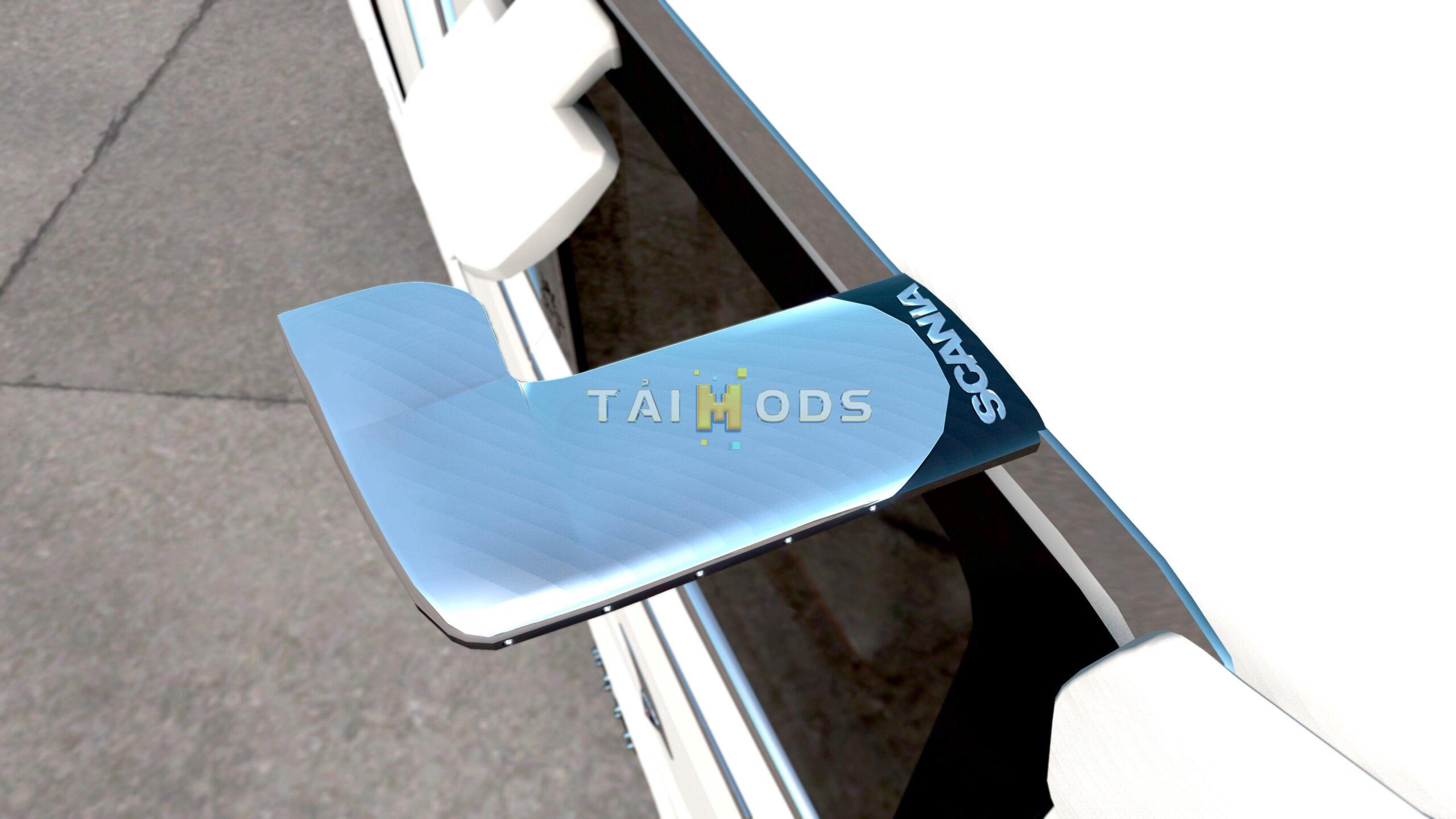 MOD ETS2 – Phụ Tùng ETS2 - Scania S/R Digital Side Mirrors V1 (1.38.x)
