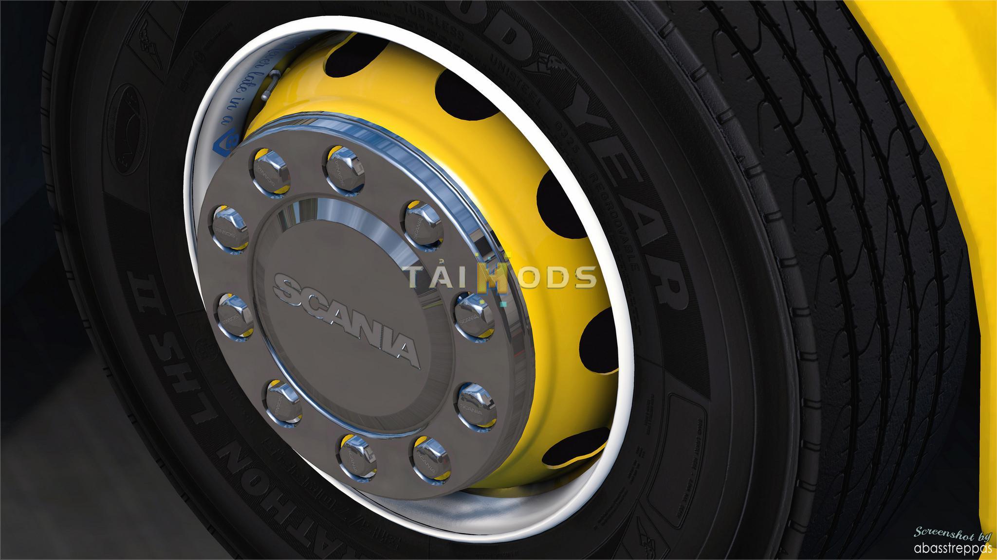 ETS2 - Abasstreppas Wheelpack V3.0 (1.37.x)