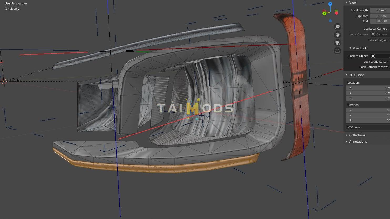 MOD ETS2 – Phụ Tùng ETS2 - Scania NTG Orange DRL (1.37.x)