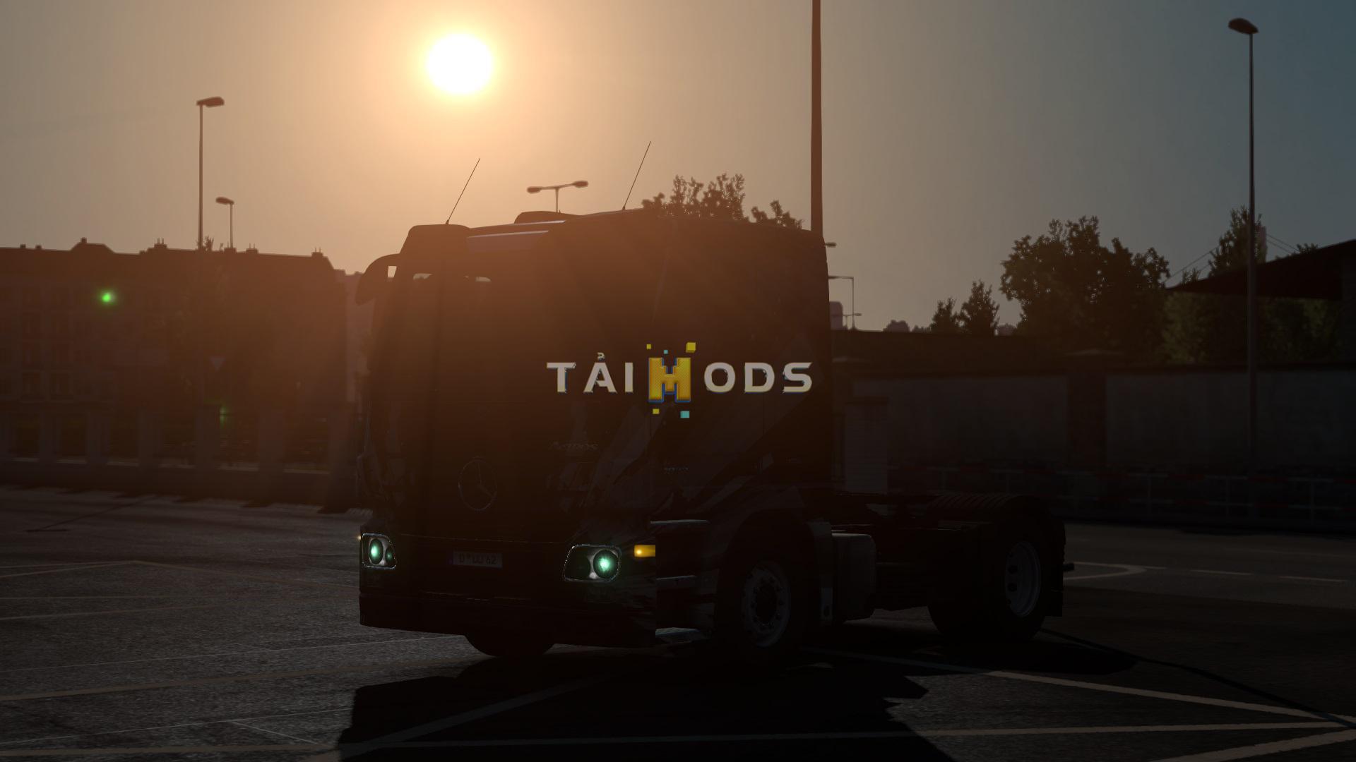 MOD ETS2 – Phụ Tùng ETS2 - Green Lights Truck V1.0 (1.36.x)