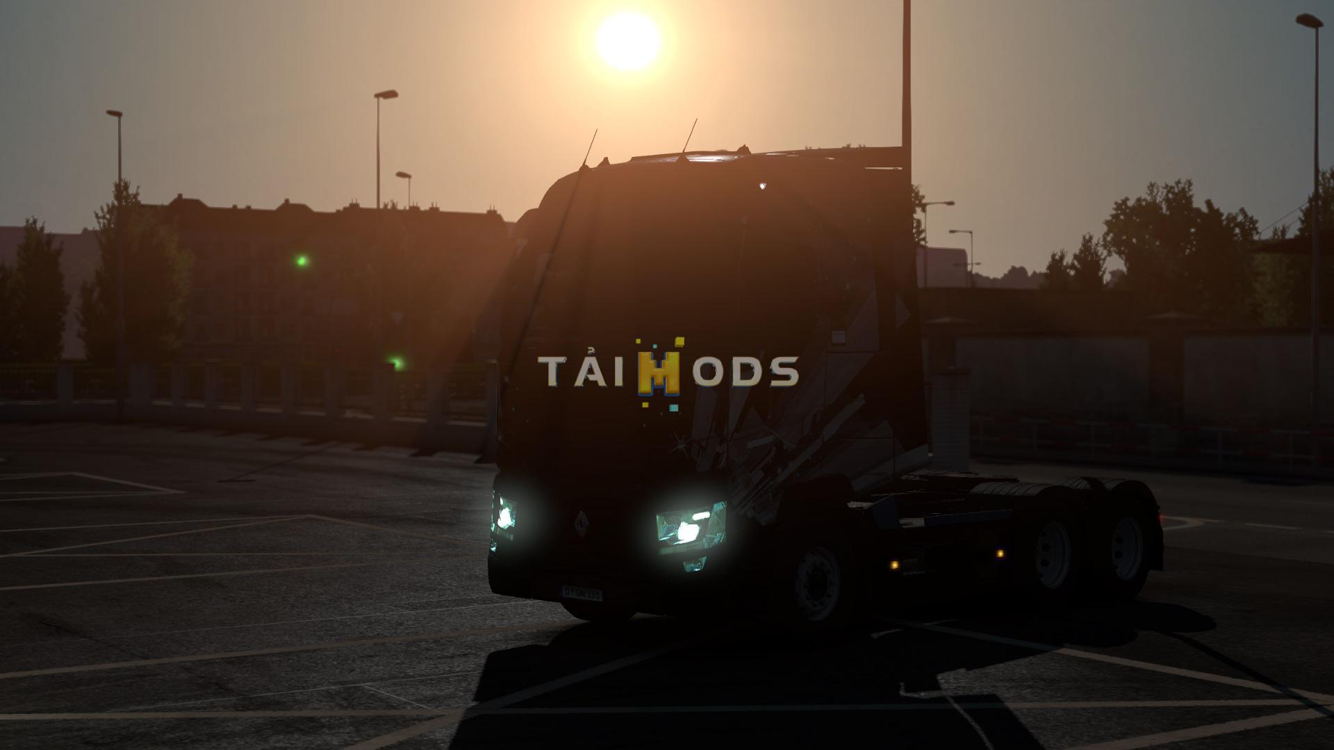 MOD ETS2 – Phụ Tùng ETS2 - Green Lights Truck V1.0 (1.36.x)