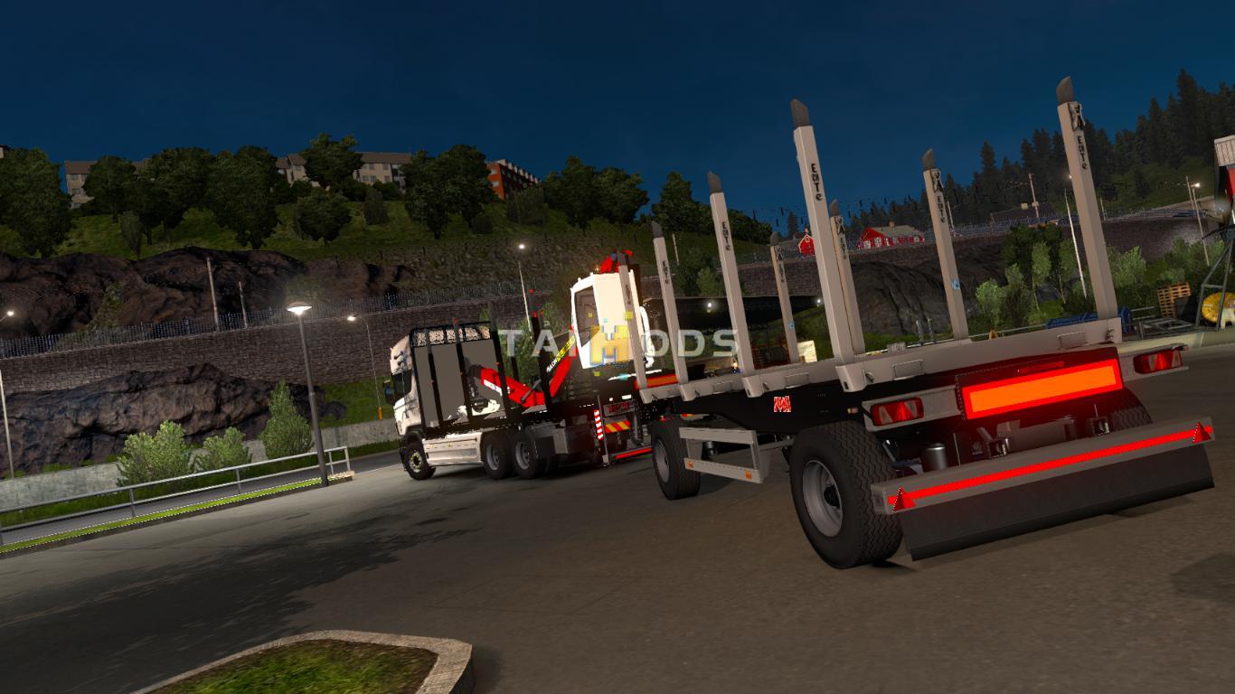 ETS2 - Scania R RJL Rigid Forest Parts V1.0 (1.36.x)