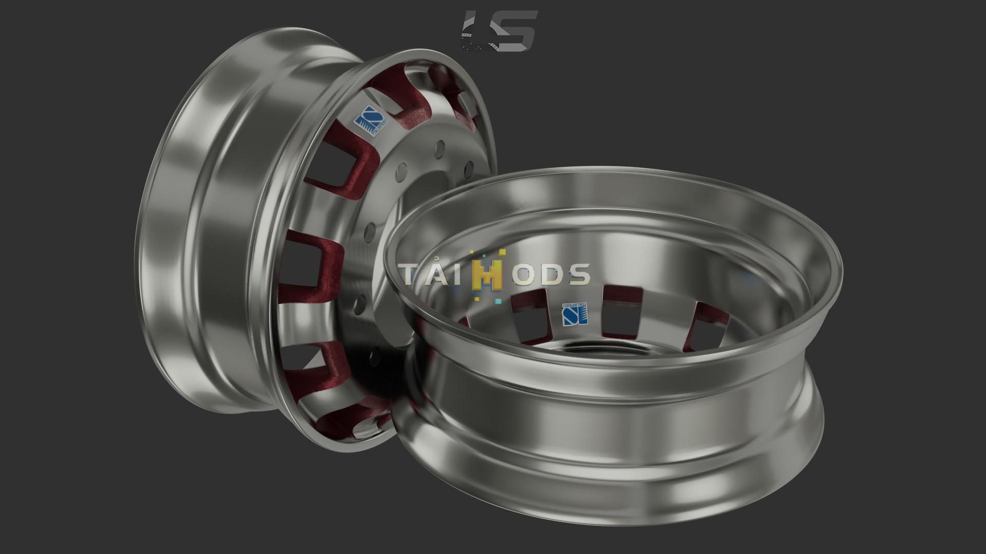 MOD ETS2 – Phụ Tùng ETS2 - LS Wheel Pack V0.8 (1.36.x)