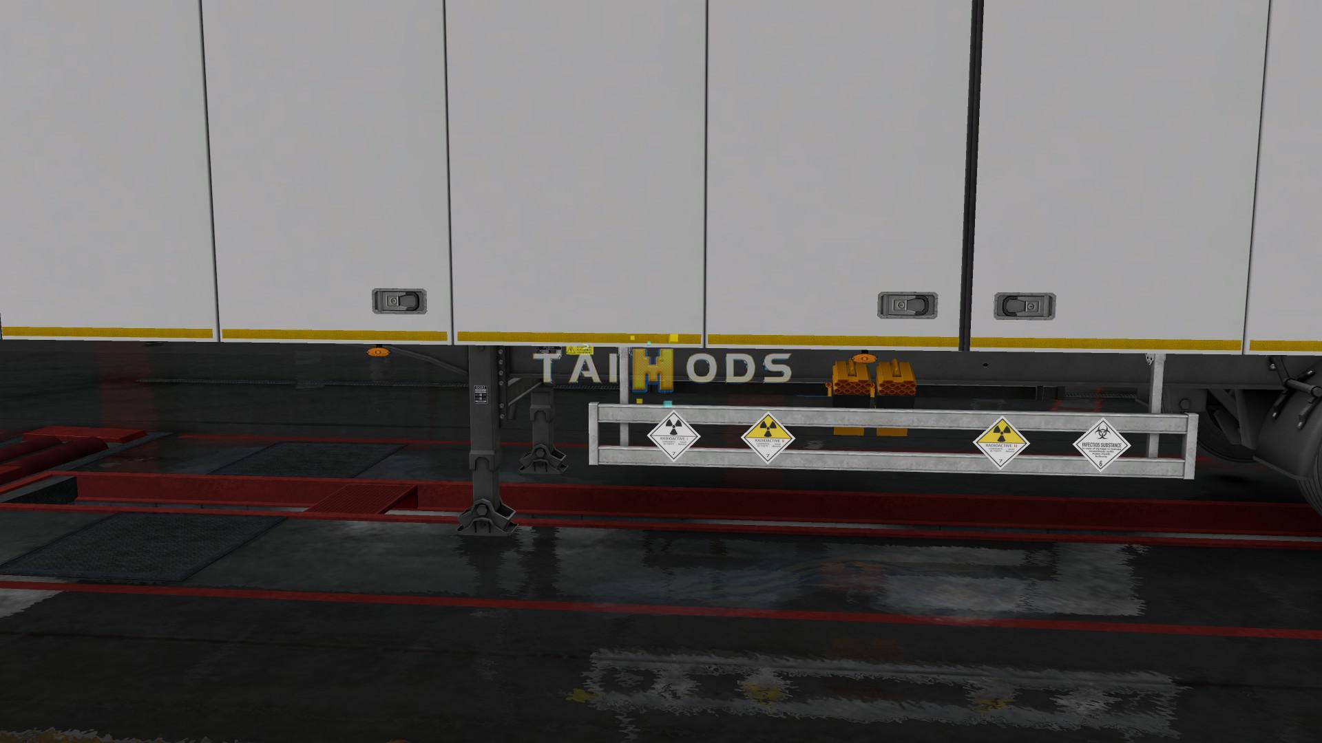 MOD ETS2 – Phụ Tùng ETS2 - Signs on your Trailer V0.8.0.70 (1.36.x)