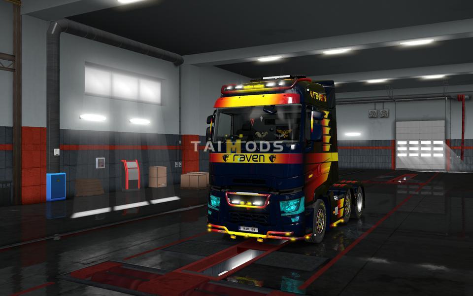 MOD ETS2 – Phụ Tùng ETS2 - Renault T ReMoled V1.1 (1.35.x)