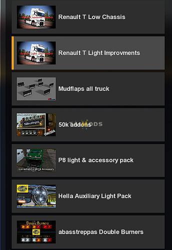 ETS2 - Renault T Light Improvements / Lowered Chassis V1.1 (1.35.X)