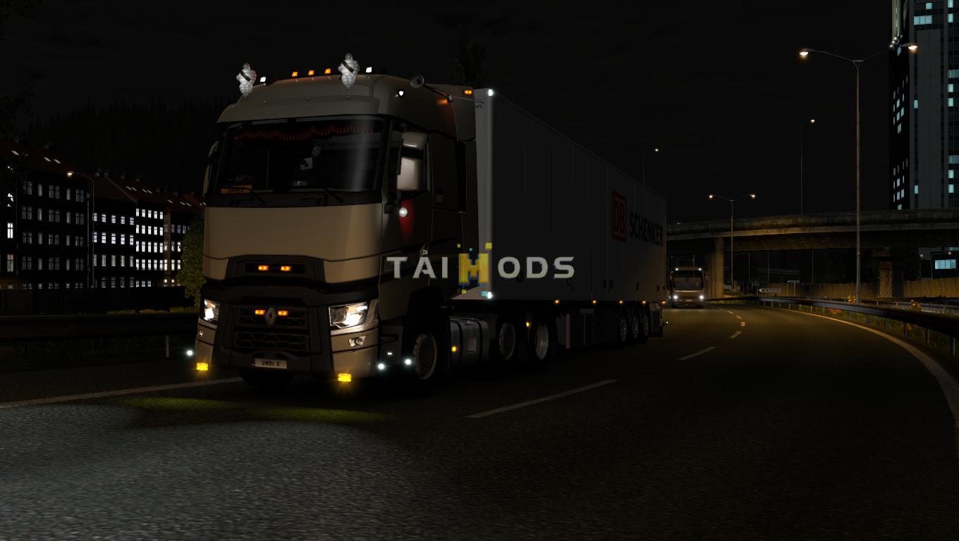ETS2 - Renault Range T Addons V1.0 (1.35.x)