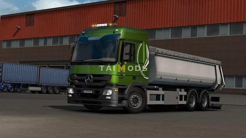 MOD ETS2 – Phụ Tùng ETS2 - Rigid chassis for Mercedes-Benz MP3 & Sisu Polar Mk1 ByCapital V3.9.9 (1.35.x)