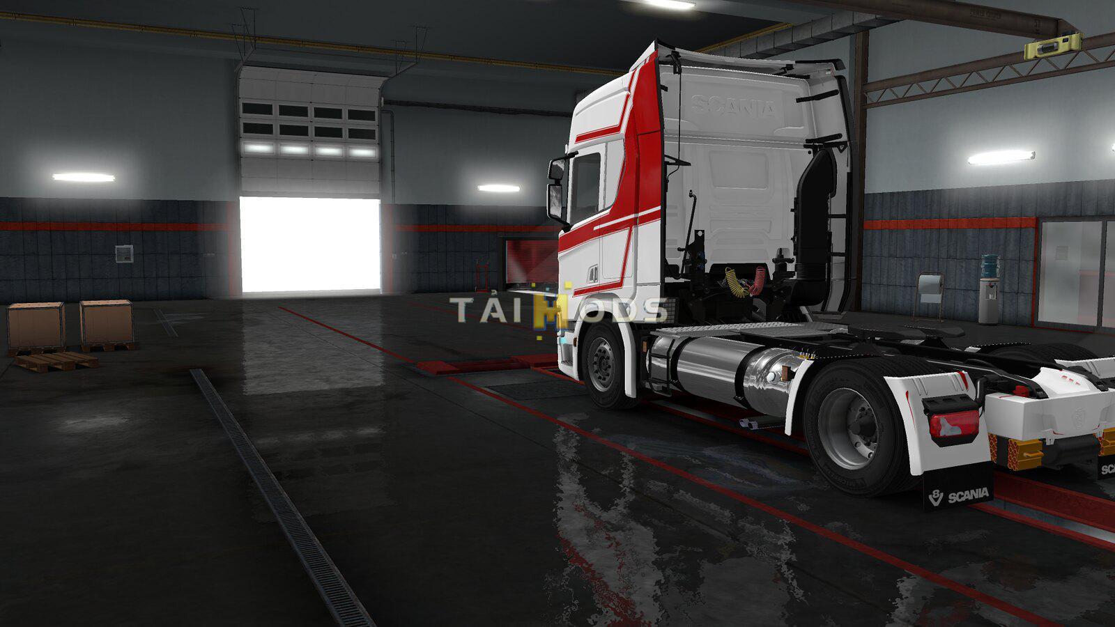 ETS2 - Scania NG-R LNG Tanks V1.0 (1.35.x)
