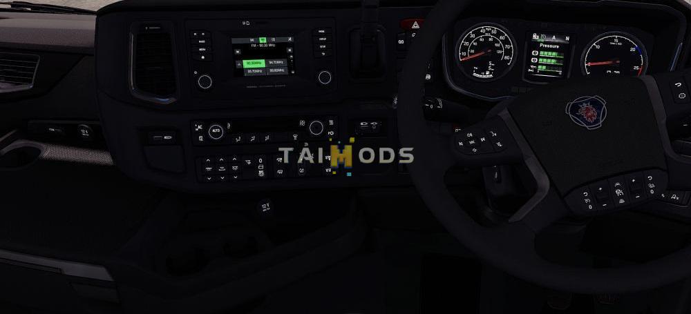 MOD ETS2 – Phụ Tùng ETS2 - Radio Screen for NextGen R&S EU/UK V1.0 (1.35.x)