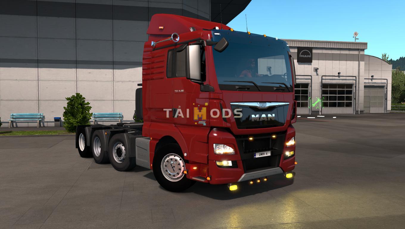 MOD ETS2 – Phụ Tùng ETS2 - Man E6 Addons V1.0 (1.35.x)