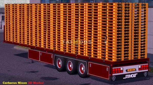 MOD ETS2 – Phụ Tùng ETS2 - Nixon3dPack V1.0 (1.35.x)