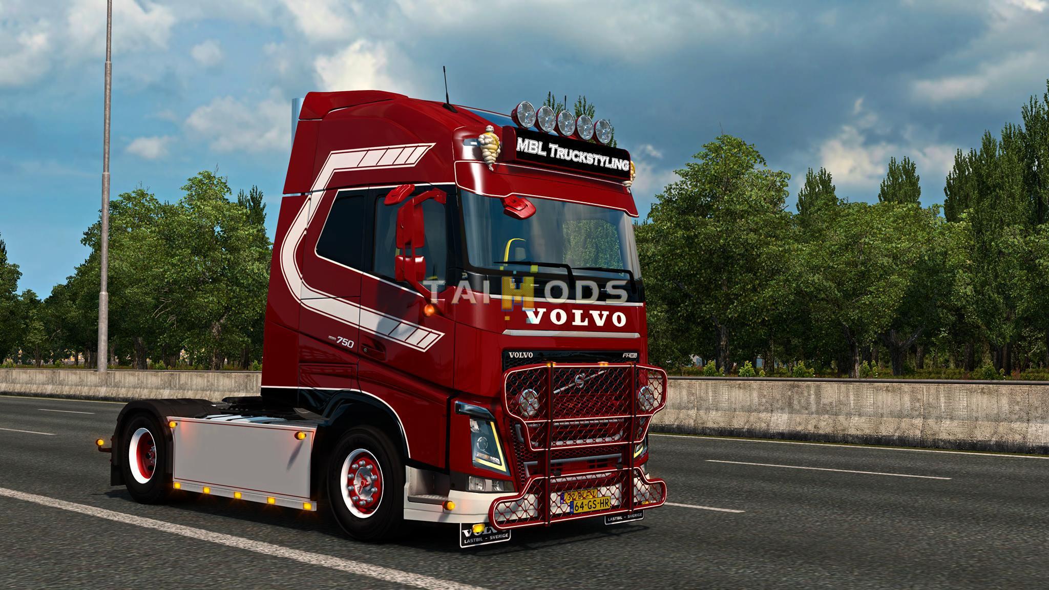 MOD ETS2 – Phụ Tùng ETS2 - Mbl Volvo Addon Pack V1.2.1 (1.35.x)