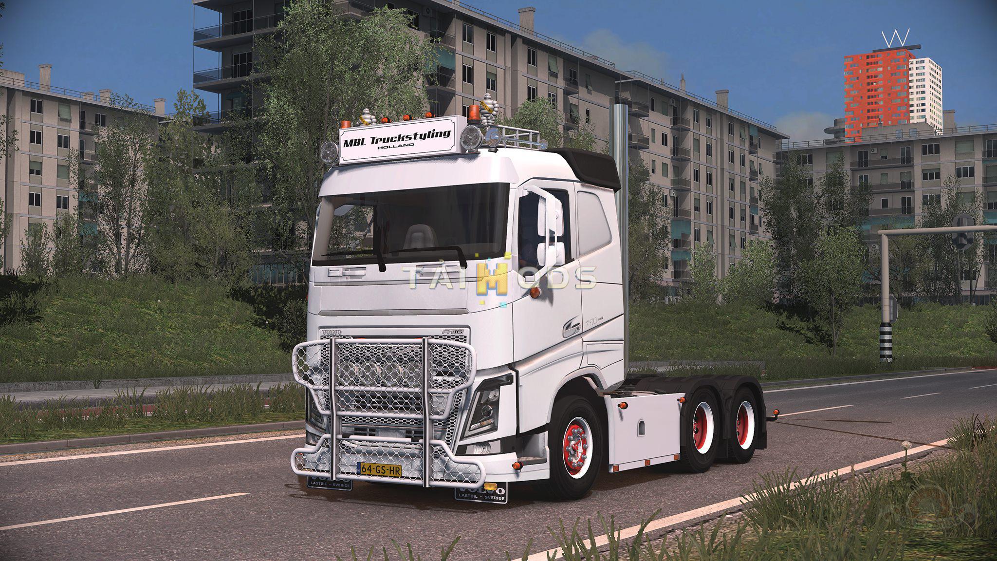MOD ETS2 – Phụ Tùng ETS2 - Mbl Volvo Addon Pack V1.2.1 (1.35.x)