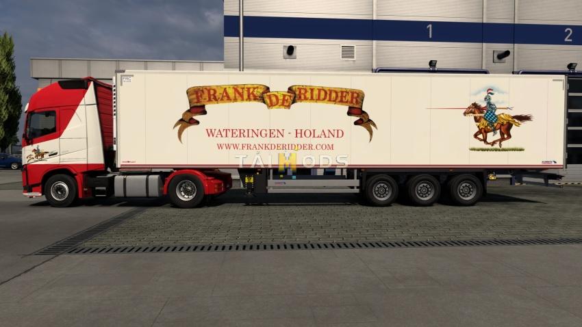 ETS2 - Frank de Ridder Transport B.V. Skin Pack V1.0 (1.57.x)