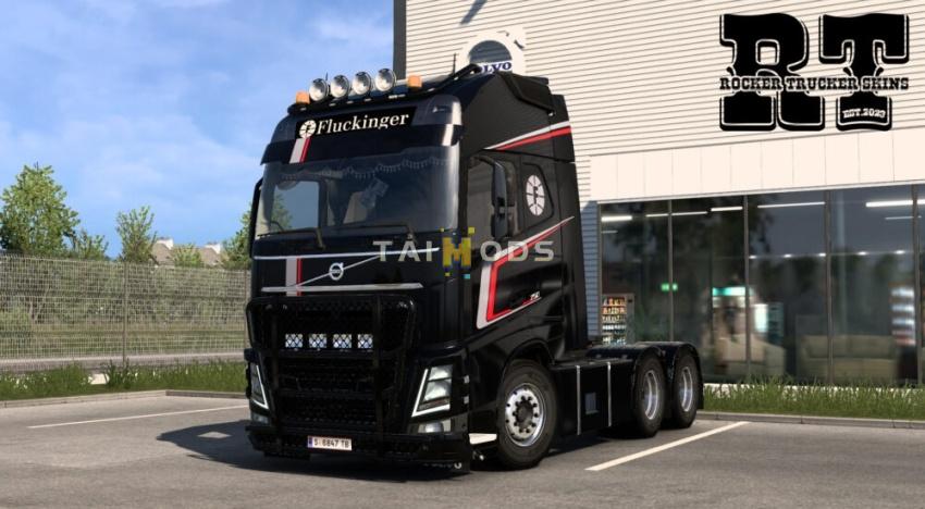 ETS2 - Fluckinger Transport GmbH Skin Pack V1.0 (1.57.x)