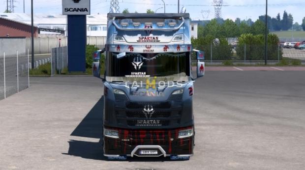 ETS2 - Spartan Warriors Skin V1.0 (1.49.x)