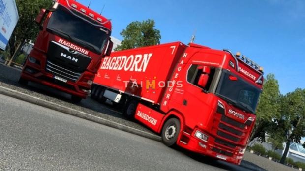 ETS2 - Scania S Hagedorn Combo Skin Pack V1.1 (1.47.x)