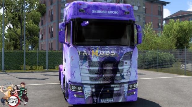 ETS2 - Demon Slayer Kimetsu No Yaiba Shinobu Kocho Skin (1.47.x)