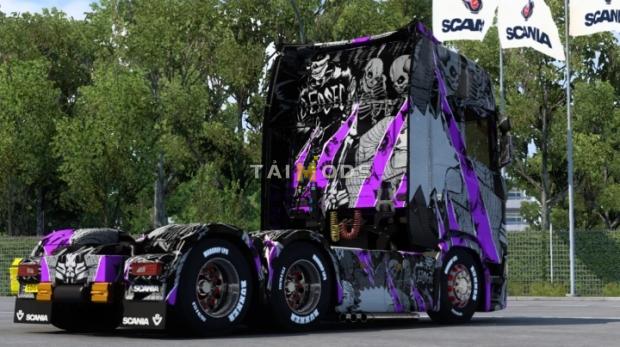 ETS2 - Scania Watch Dogs 2 Hack Program Skin (1.47.x)