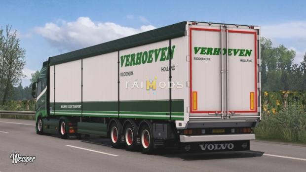 ETS2 - Volvo FH 2012 Verhoeven Transport Skin Pack V1.0 (1.46.x)