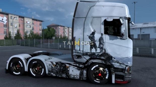 ETS2 - Scania Samurai Commander Skin (1.46.x)