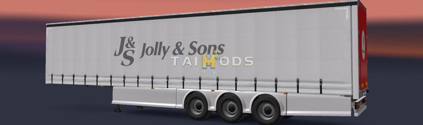 ETS2 - Baltic DLC Trailer Mod V2.0 (1.37.x) (1.35.x)
