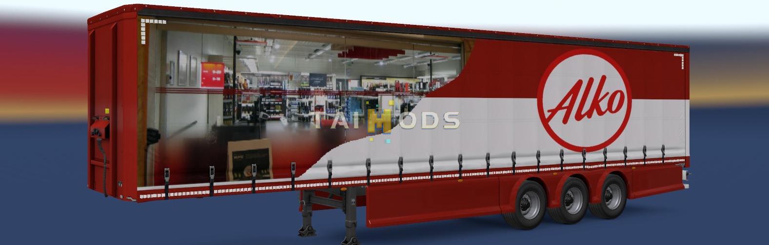ETS2 - Baltic DLC Trailer Mod V2.0 (1.37.x) (1.35.x)