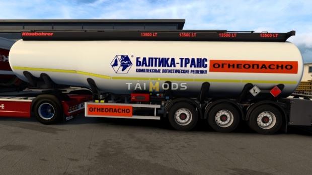 ETS2 - Kassbohrer Tanker Fixed (1.46.x)