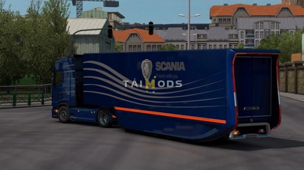 ETS2 - Mercedes-Benz AeroDynamic Trailer V1.5 (1.44.x)