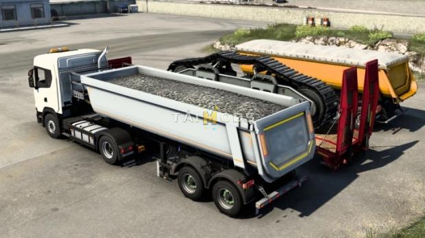 ETS2 - Schmitz SKI18 & 24 Tipper Trailer (1.43.x)